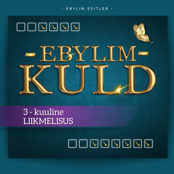 EBYLiM Kuld 3-kuuline liikmesus